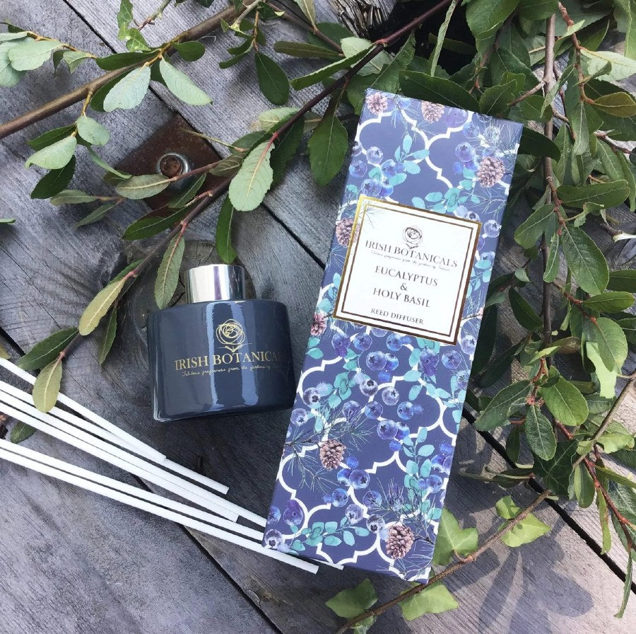 Irish Botanicals Eucalyptus and Holy Basil Diffuser