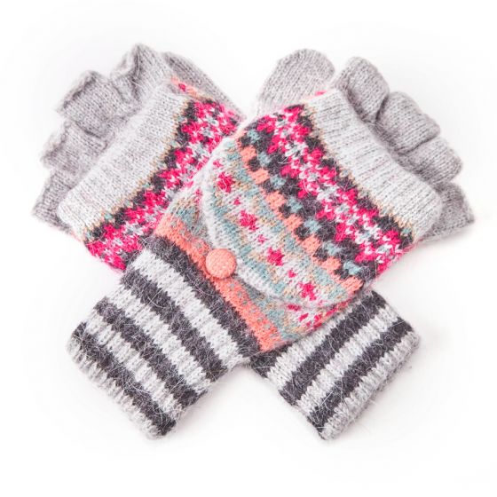 Pure Accessories Wool  Gloves Grey