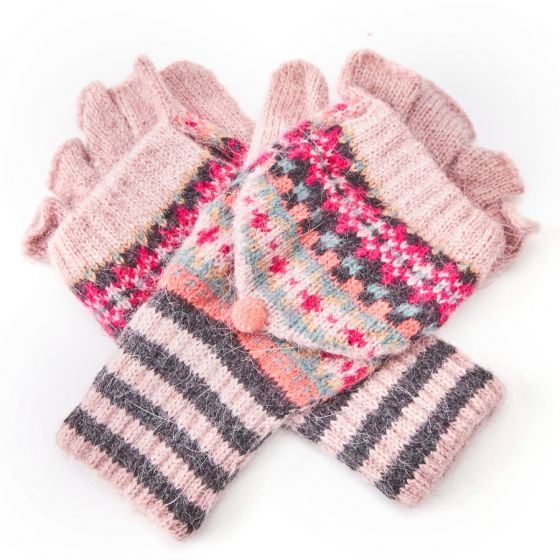 Pure Accessories Wool  Gloves Pink