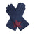 Pure Accessories Star Gloves Navy