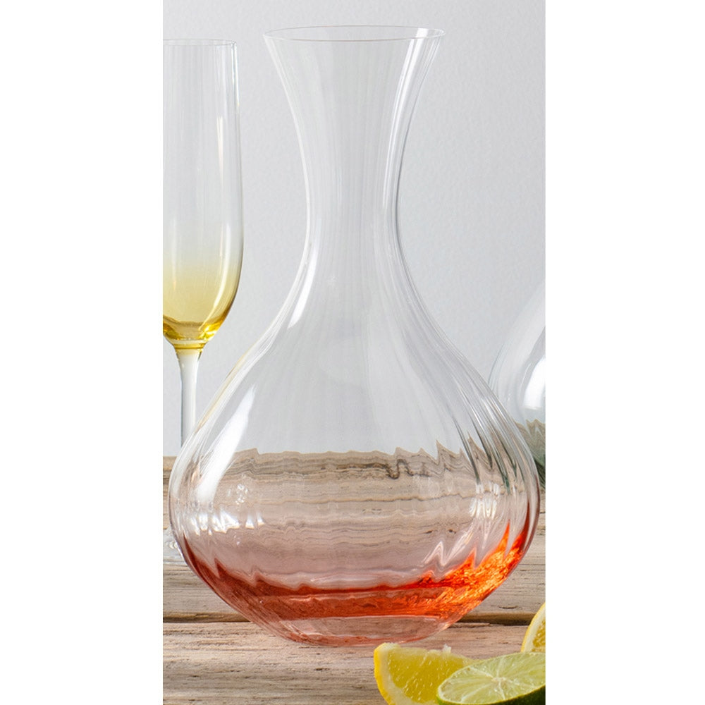 Galway Crystal Erne Carafe-Blush