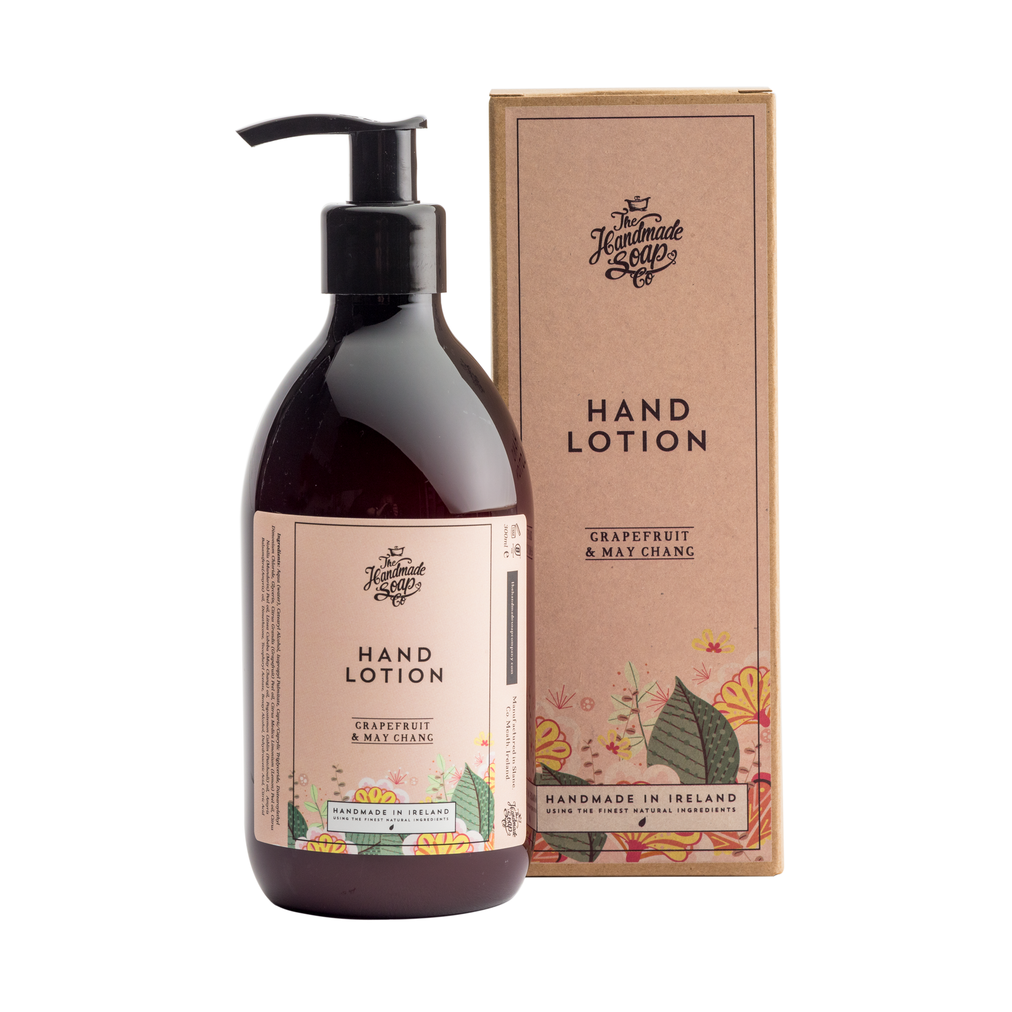 The Handmade Soap Company Grapefruit & May Chang Hand Lotion 300ml.