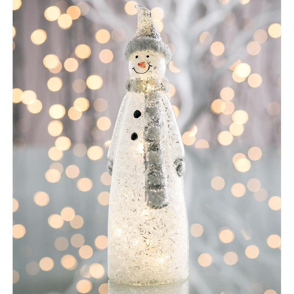 Galway Crystal Snowman LED 20.5cm