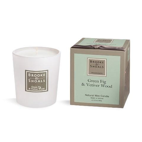 Brooke and Shoals Green Fig and Vetiver Candle