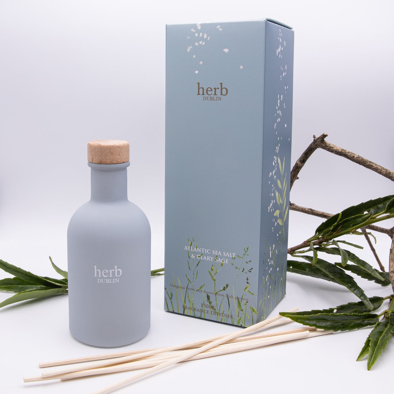 Herb Dublin Atlantic Sea Salt and Clary Sage Diffuser