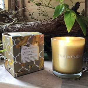 Irish Botanicals Cedar Birch & Winter Orange Candle