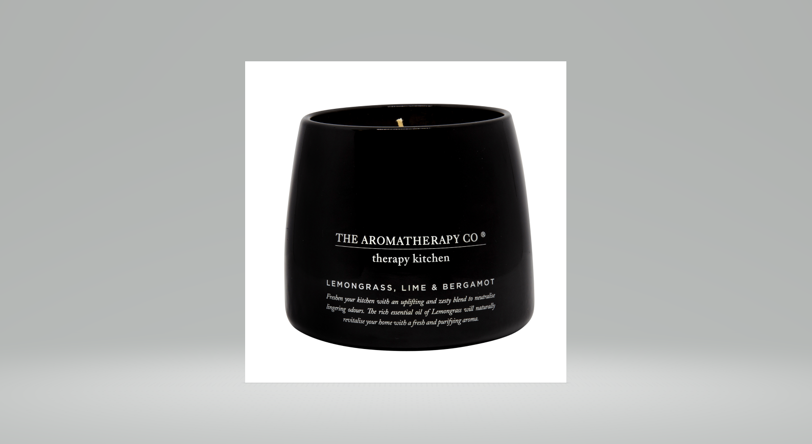 The Aromatherapy Co.Therapy Kitchen Candle 260g Lemongrass & Bergamot