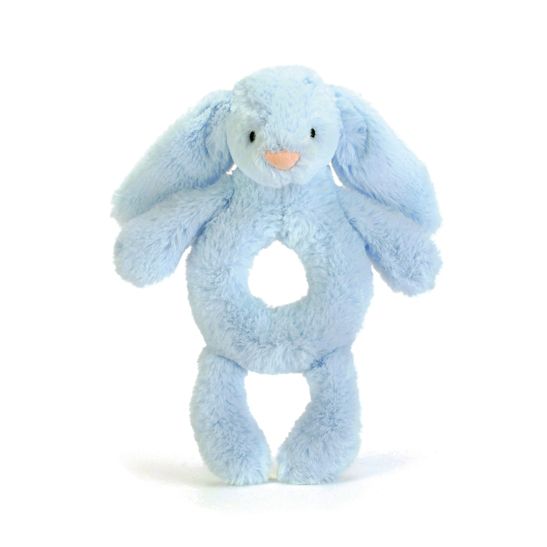 Jellycat Bashful Blue Bunny Grabber 18cm