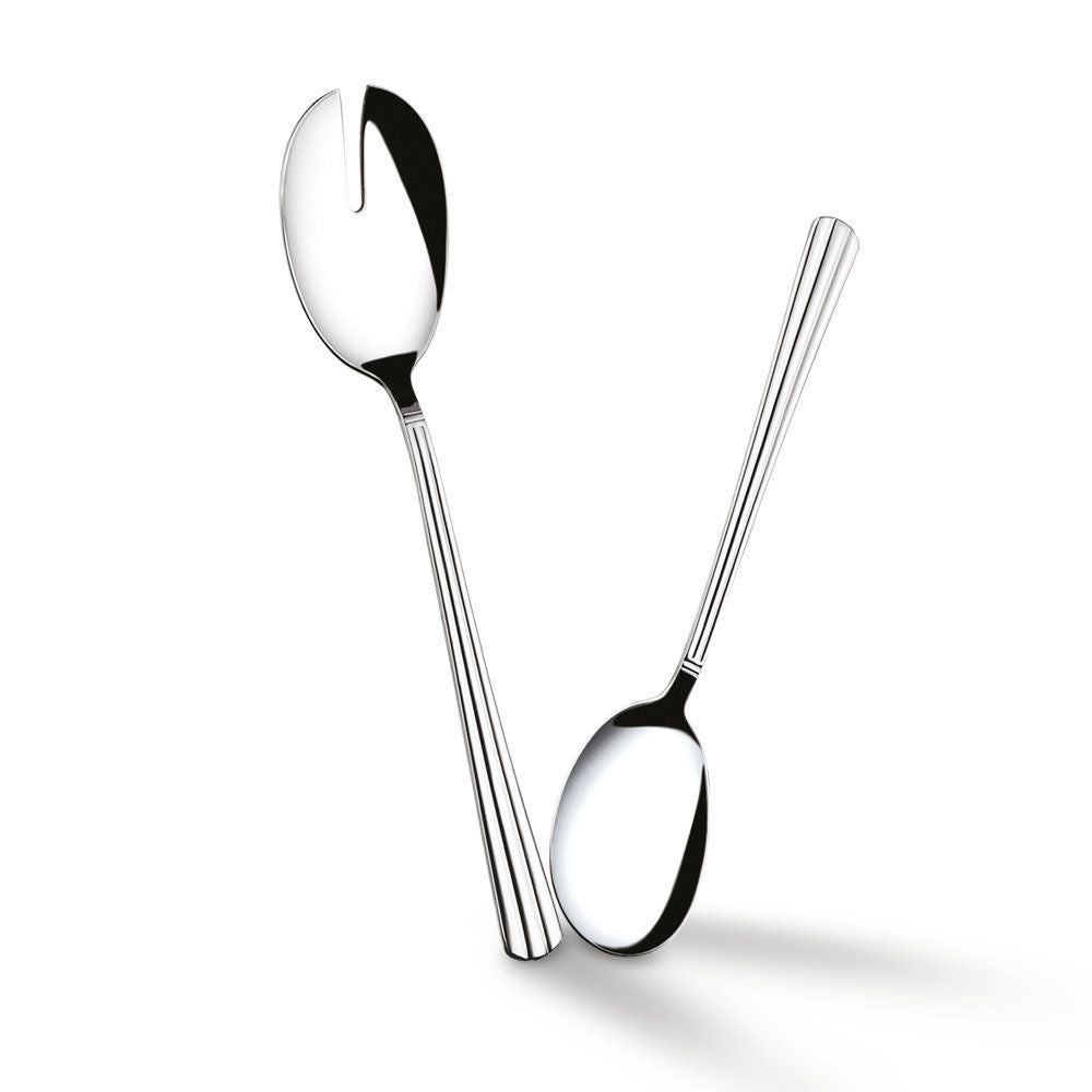 Newbridge Silverware Nova Salad Servers S/2