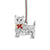 Newbridge Silverware Westie Dog Hanging Decoration