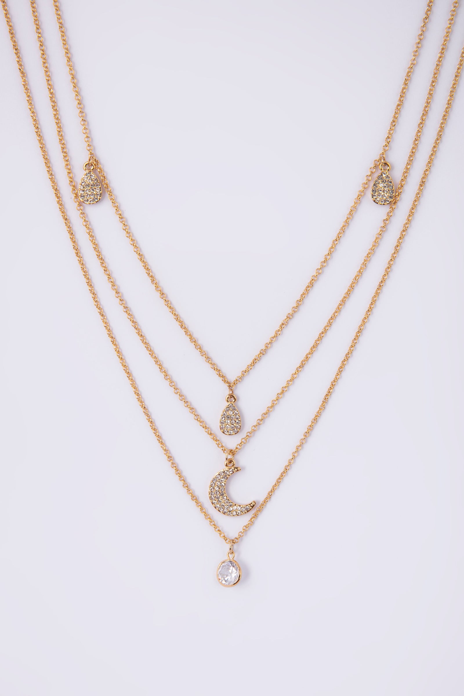 Knight & Day Gold Necklace