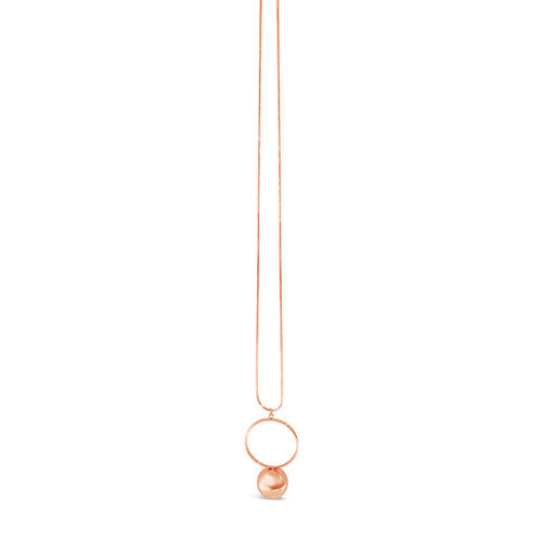 Absolute Necklace Rose Gold 28"