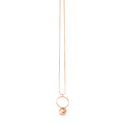 Absolute Necklace Rose Gold 28"