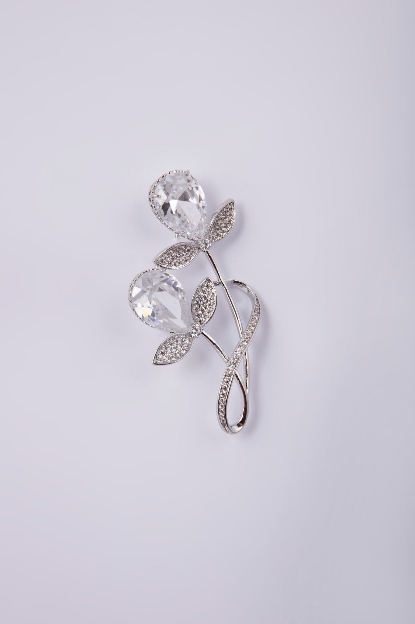 Knight & Day Daphne Silver Brooch