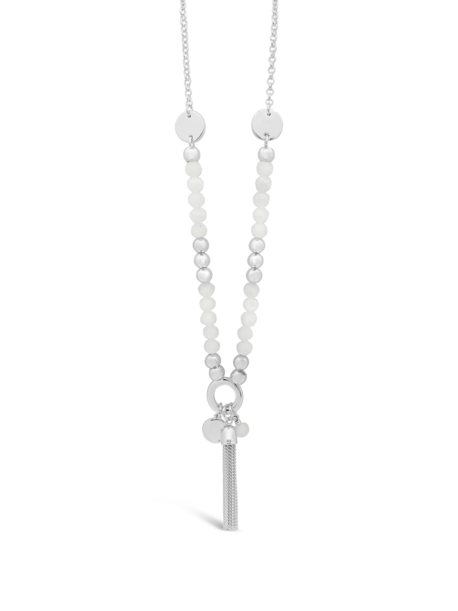 Absolute Jewellery Necklace Silver 30"