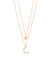 Absolute Jewellery Necklace Rose Gold 15/17"