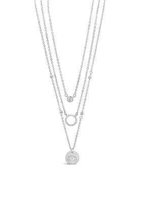 Absolute Jewellery Necklace 14/16/18" Locket Silver