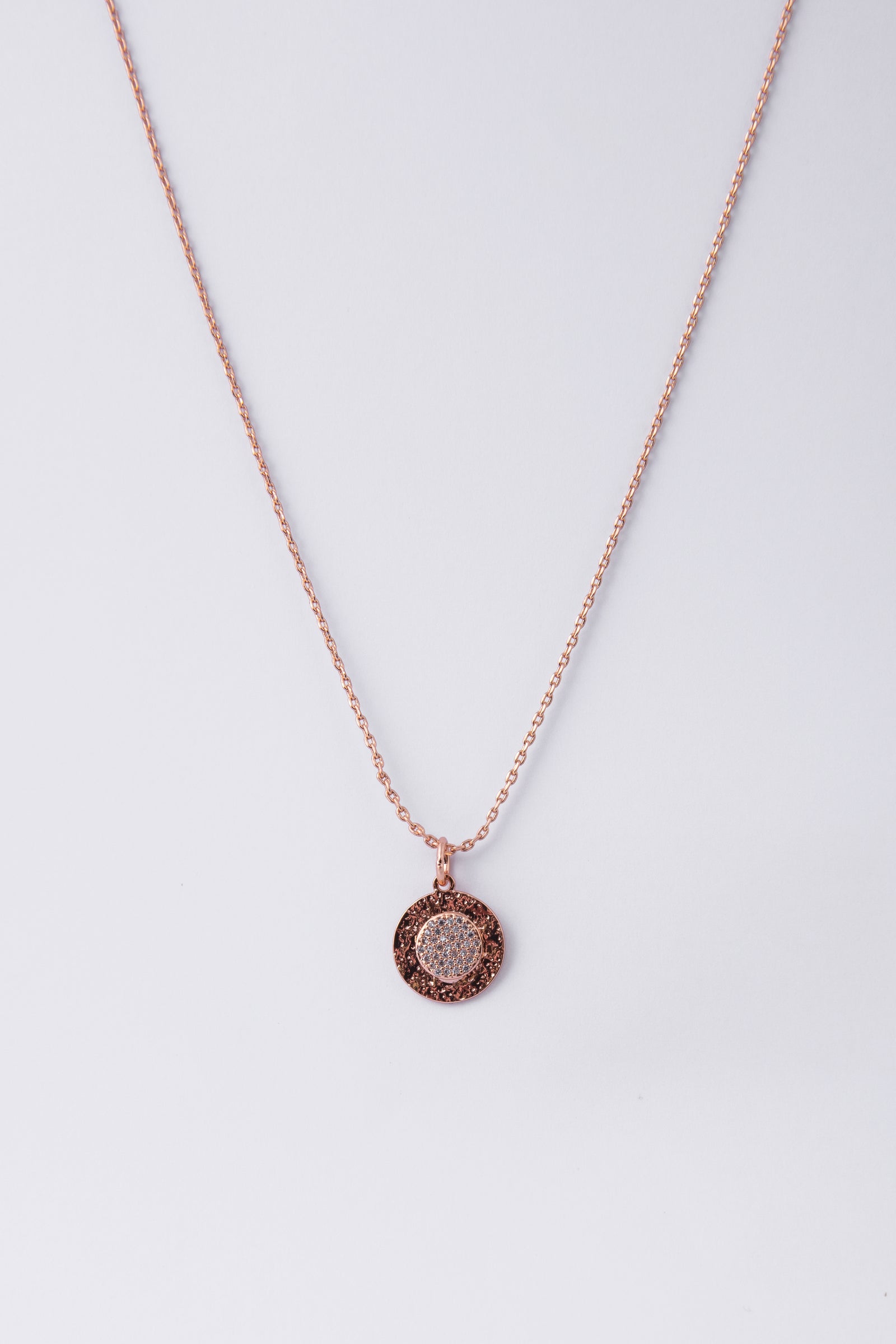 Knight & Day Rose Gold Necklace