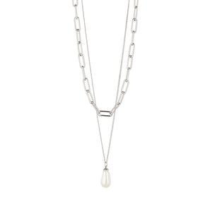 Knight & Day Silver Necklace