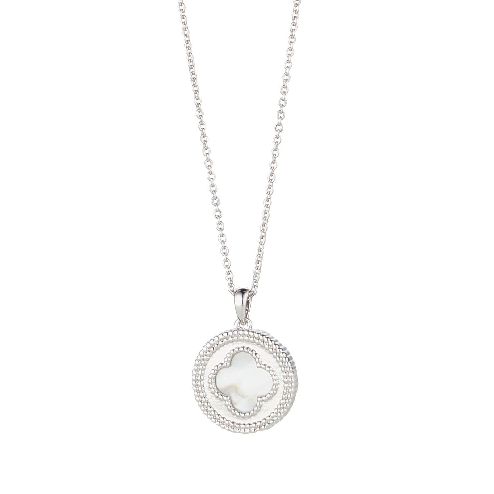 Knight & Day Silver Necklace