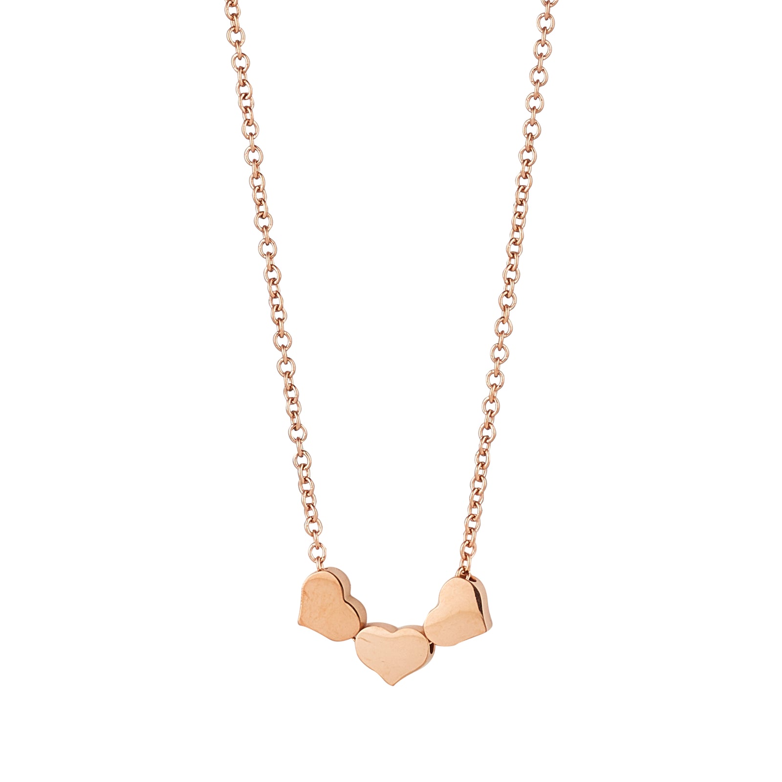 Knight & Day Rose Gold Necklace