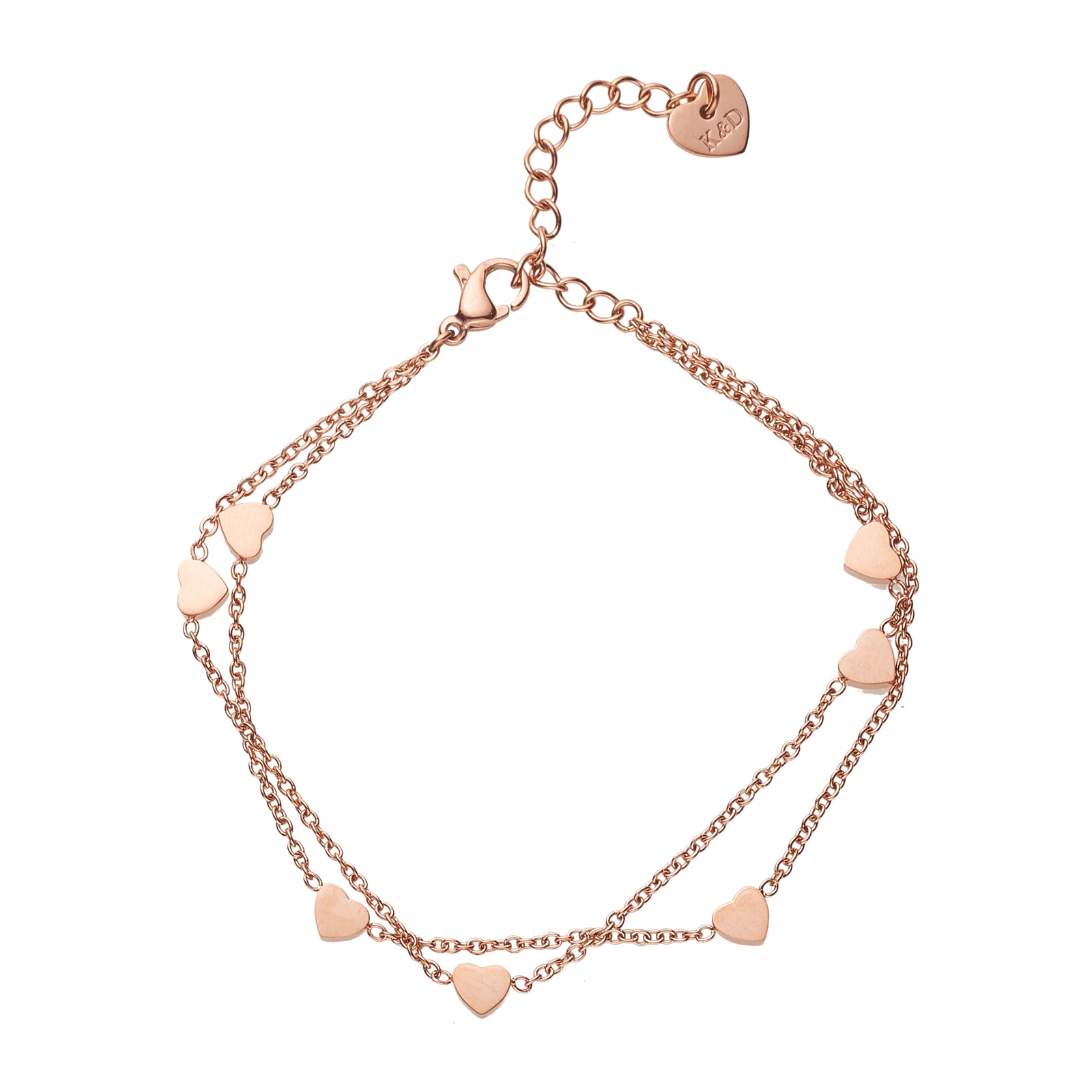 Knight & Day Rose Gold Bracelet