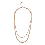 Knight & Day Rose Gold Necklace