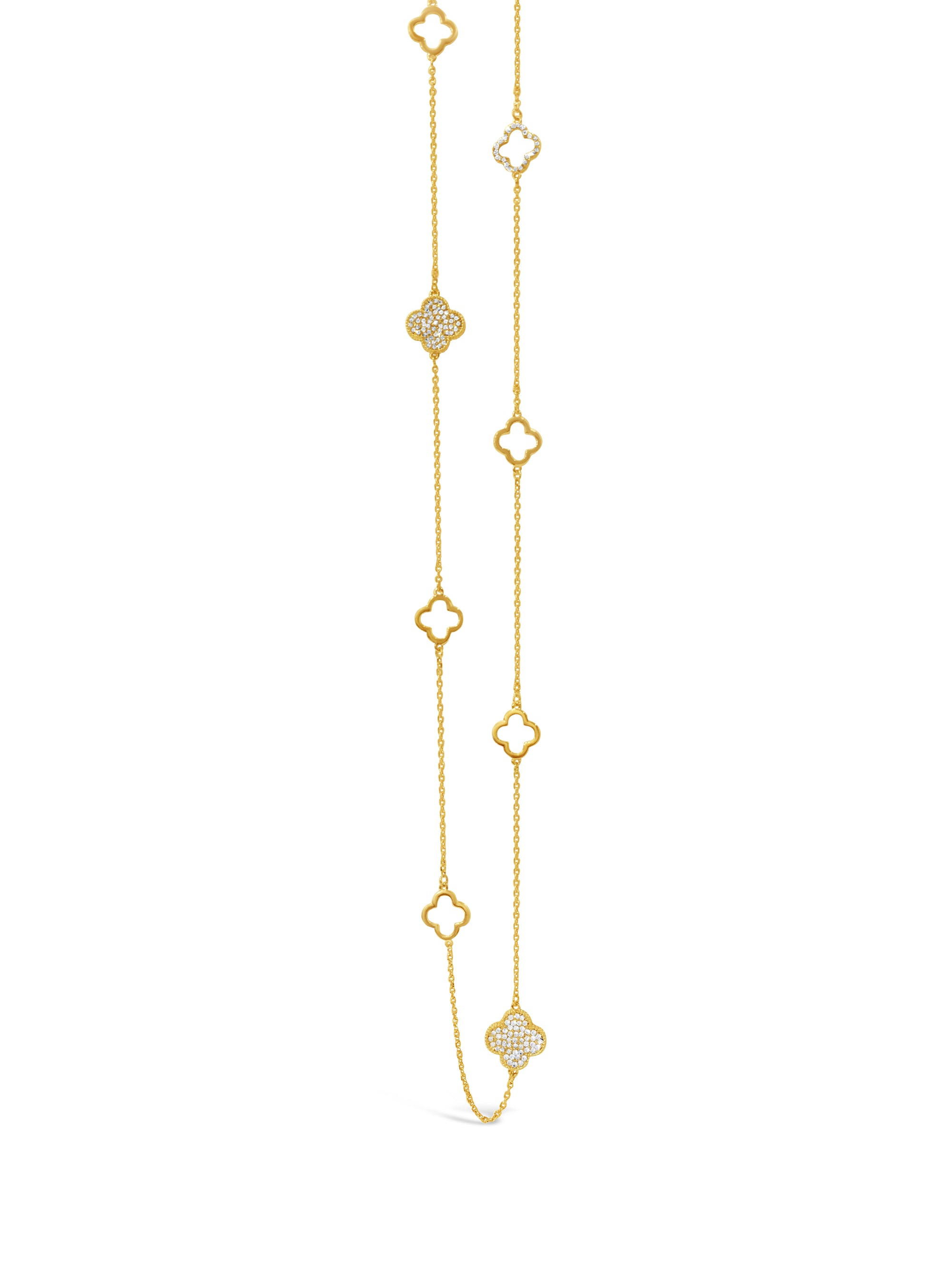 Absolute Jewellery Necklace Gold 44"(Silver & Rose Gold also available)