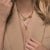 Newbridge Silverware Amy Huberman Gold Plated Necklace with Lapis Lazuli Charm
