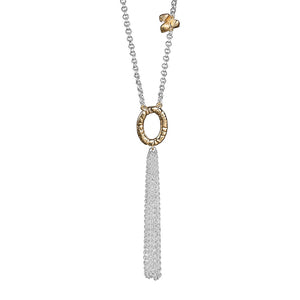 Newbridge Silverware Dalique Necklace with Tassels