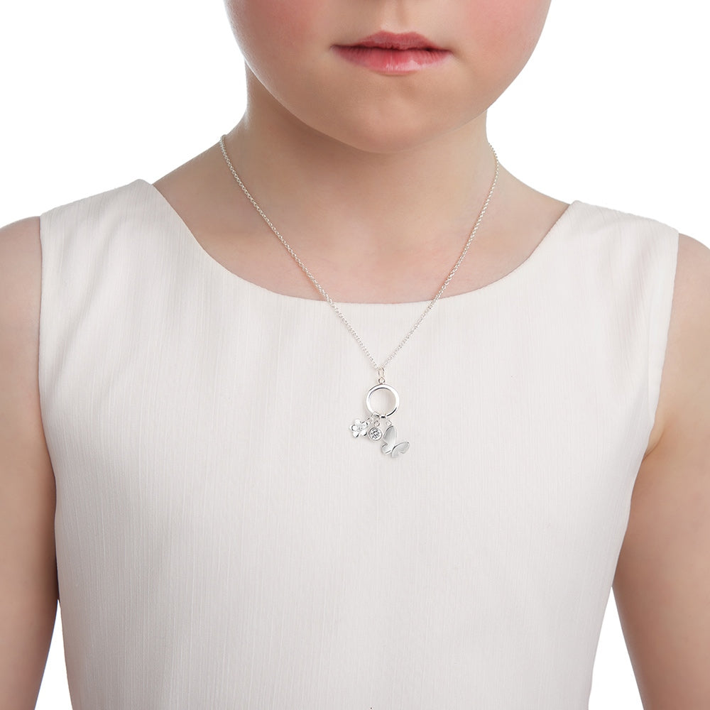 Newbridge Silverware Butterfly Charm Pendant The Design Gallery