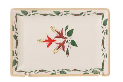 Nicholas Mosse Fuchsia Small Rectangular Plate