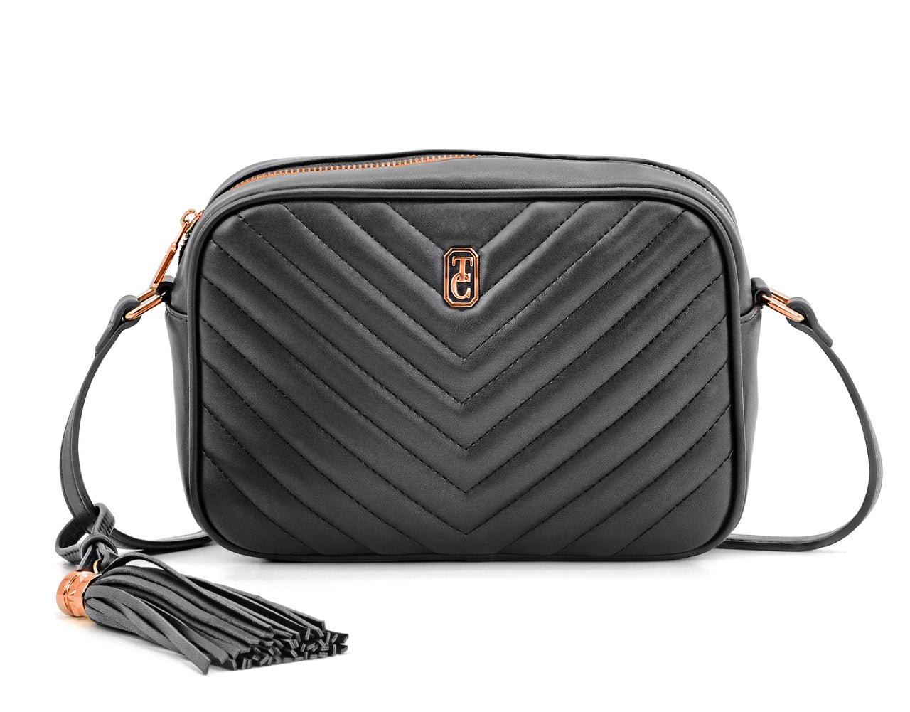 Tipperary Crystal Avignon Black Bag