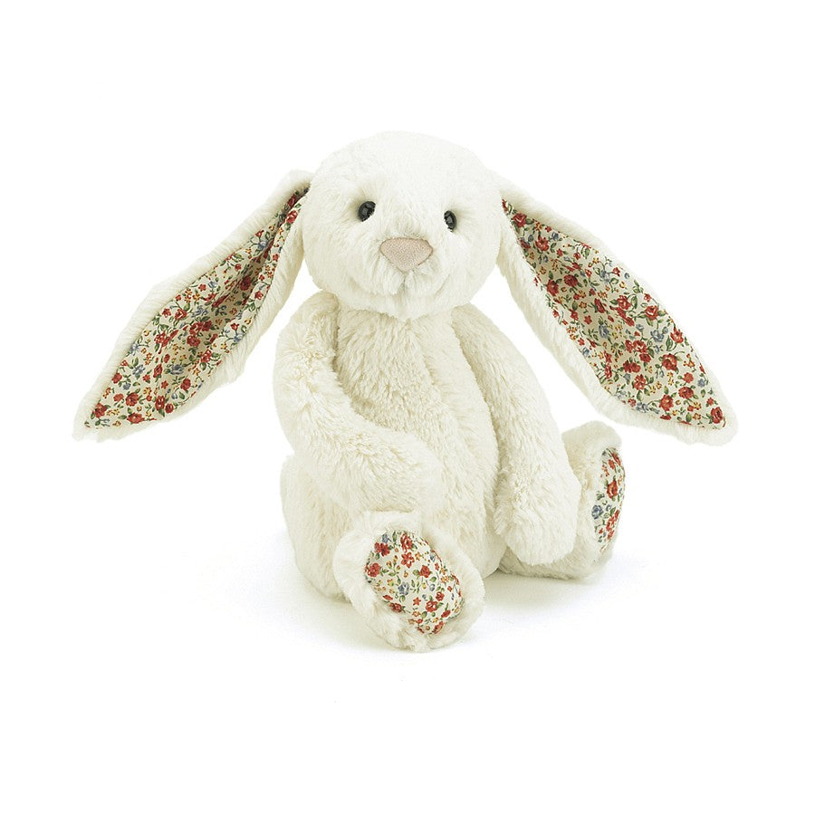 新品　 Blossom Cream Bunny Small 花柄 Jellycat Blossom Cream Bunny 31cm - The Design Gallery Drogheda