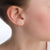 Newbridge Silverware Childrens Clear Stone Earrings