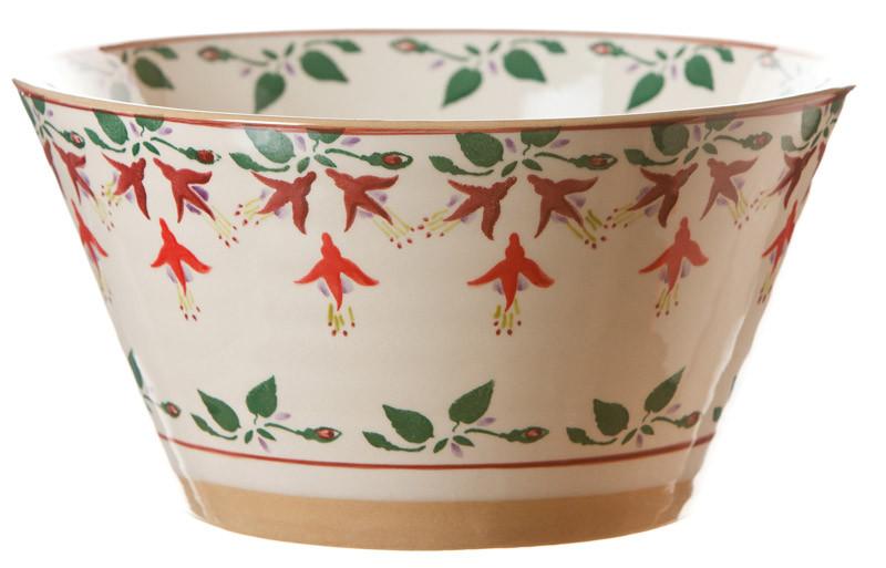 Nicholas Mosse Fuchsia Large Angled Bowl