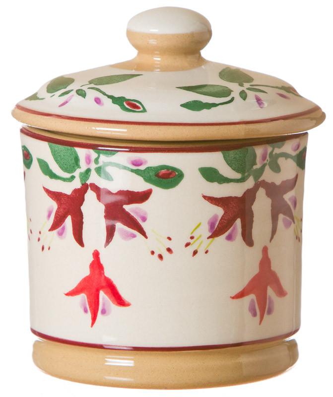 Nicholas Mosse Fuchsia Lidded Sugar Bowl
