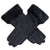 Pure Accessories Gloves with Faux Fur-Navy