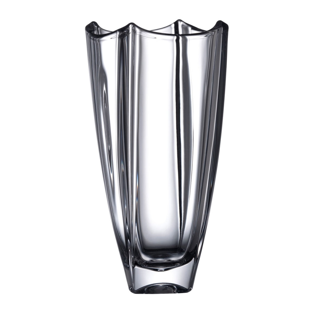 Galway Crystal Dune 12" Square Vase