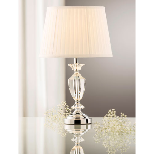 Galway Crystal Florence Lamp & Shade