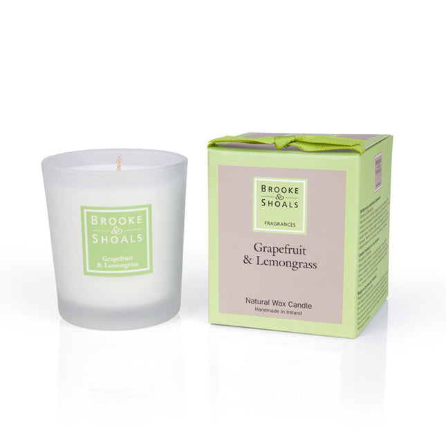 Brooke and Shoals Grapefruit and Lemongrass Candle