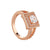 Knight &Day S/8 Rose Gold Ring