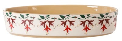Nicholas Mosse Medium Oval Dish Fuchsia