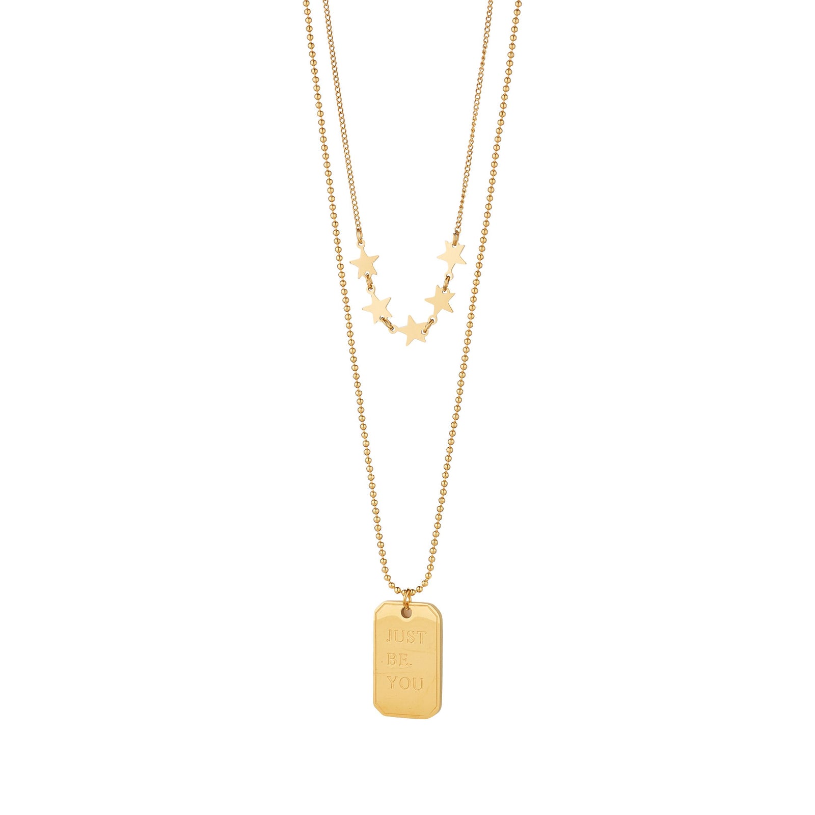 Knight & Day Gold Necklace