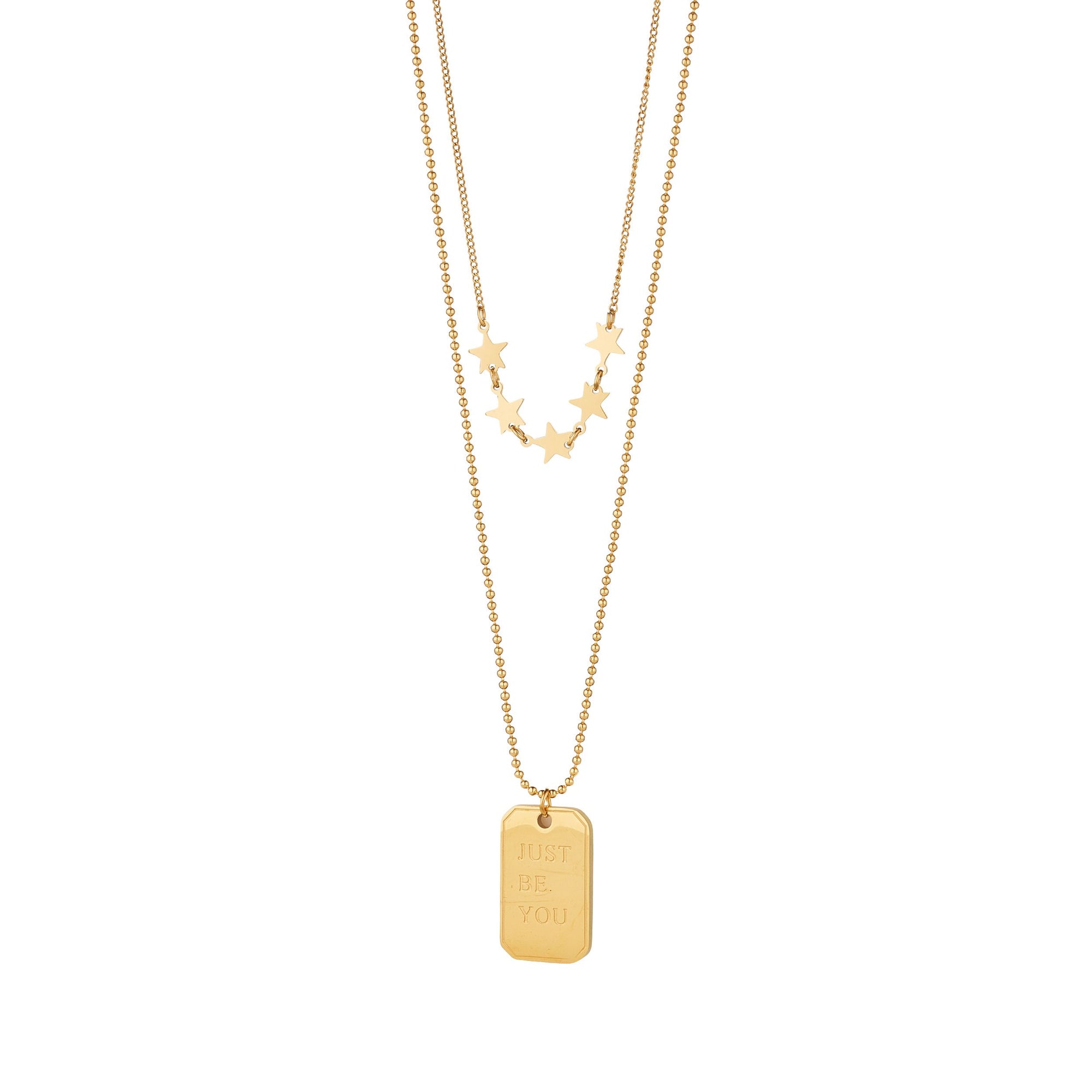 Knight & Day Gold Necklace