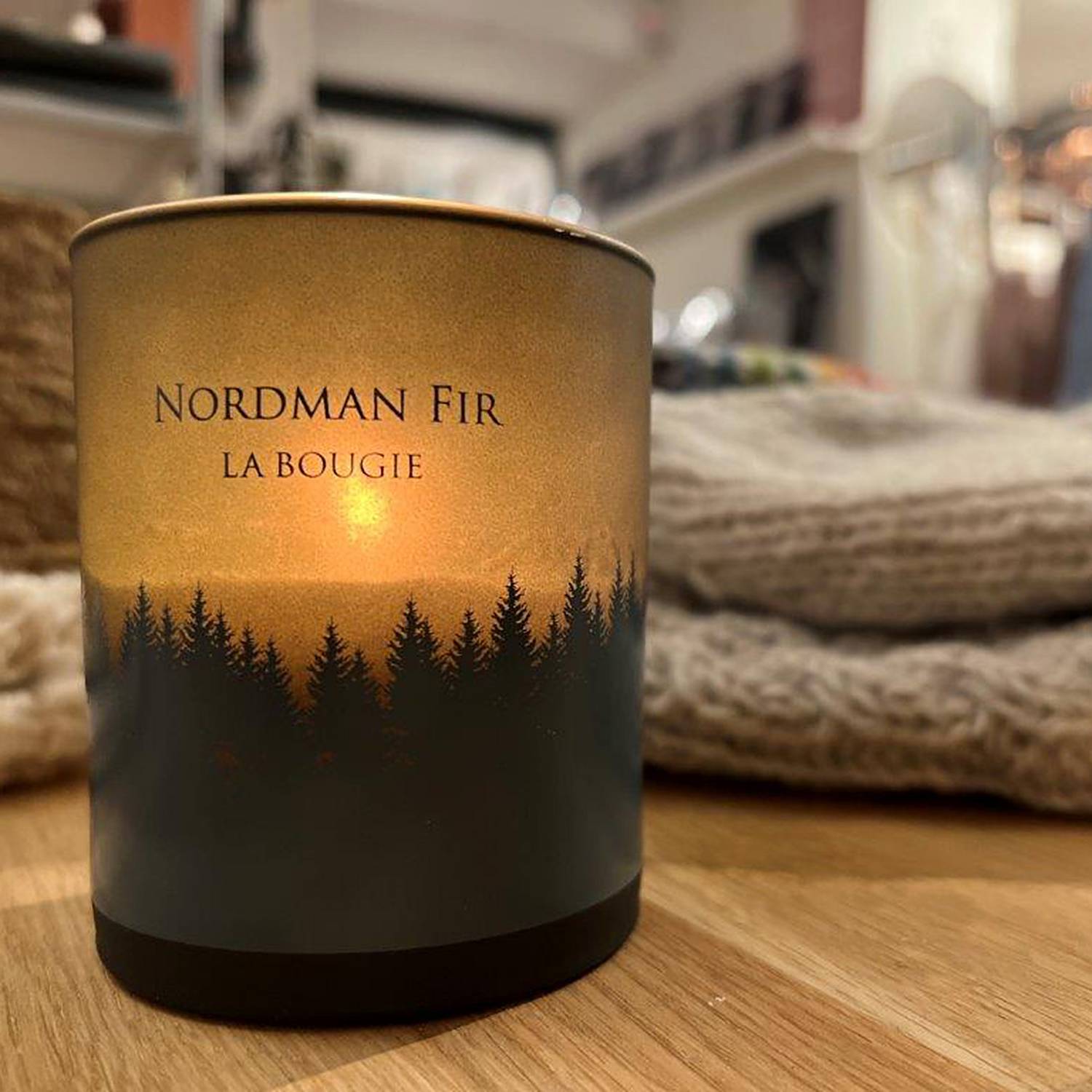 La Bougie Nordman Fir Christmas Candle