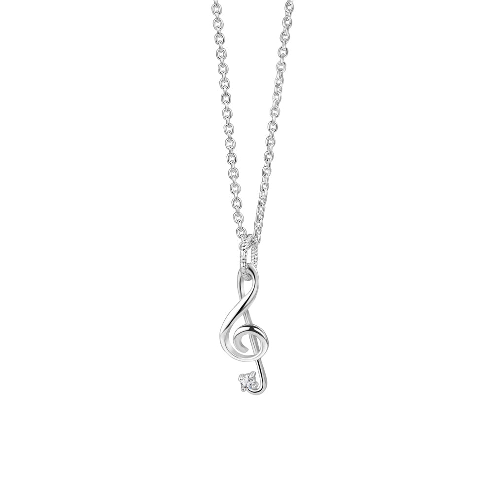 Newbridge Silverware Jewellery Treble Clef Pendant