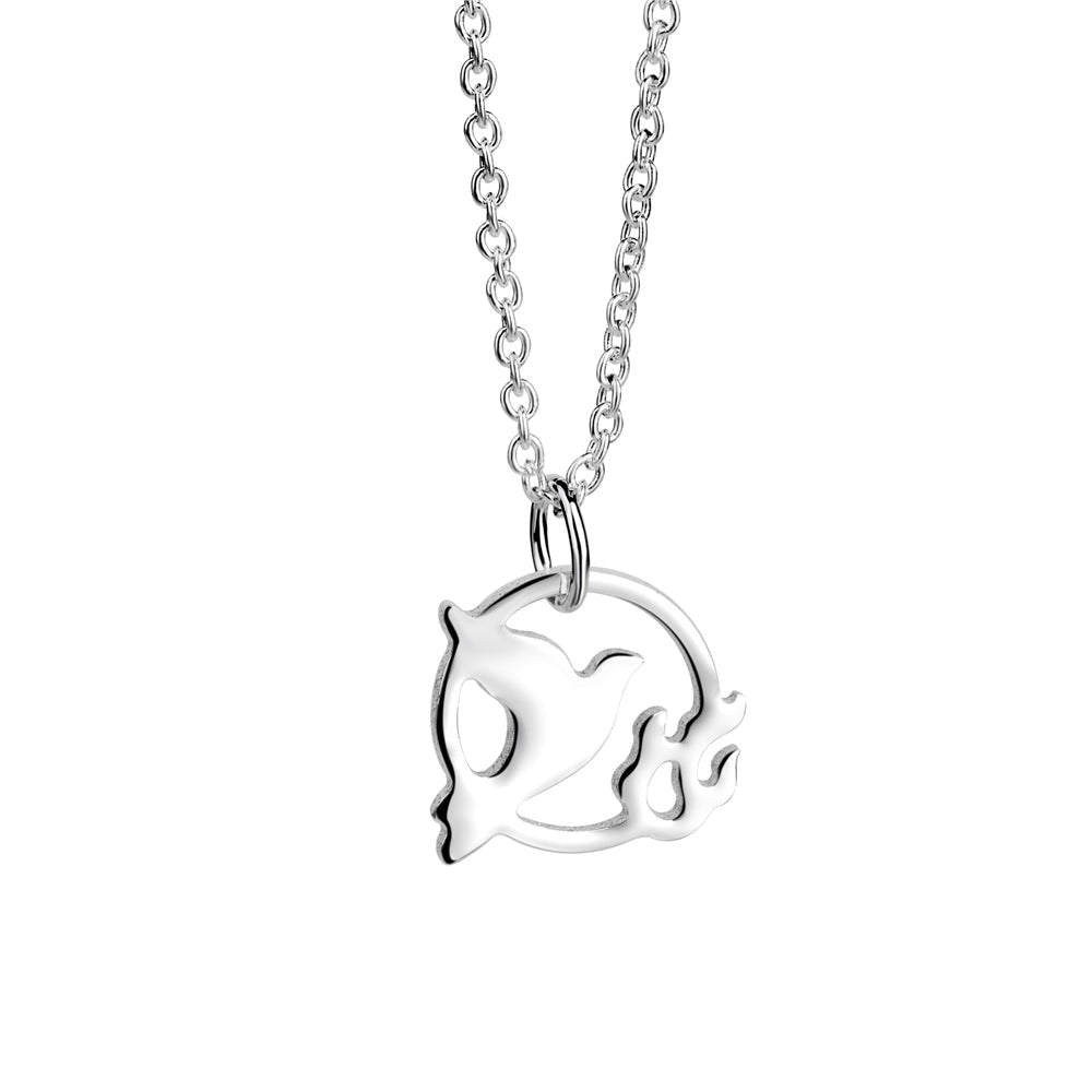 Newbridge Silverware Confirmation Dove pendant