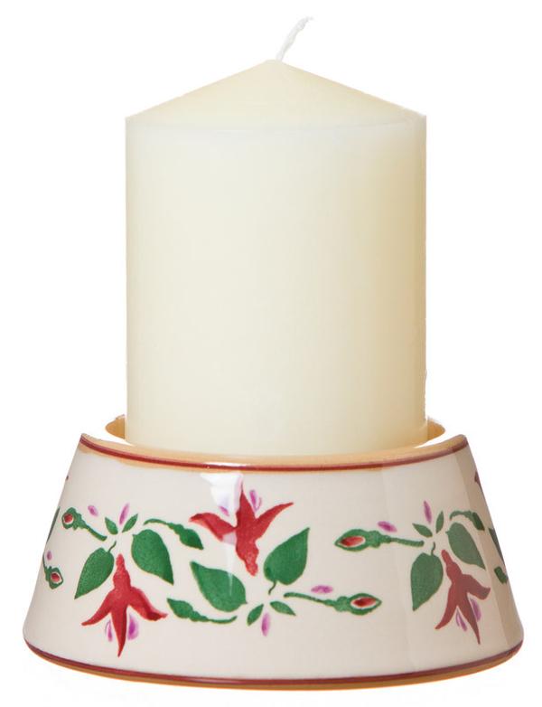 Nicholas Mosse Fuchsia Reversable Candlestick
