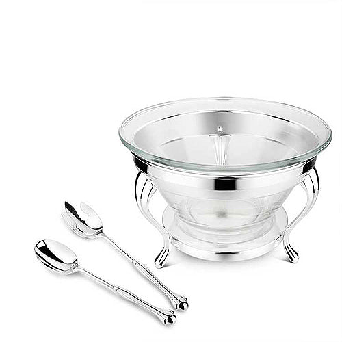 Newbridge Silverware Salad Bowl&servers